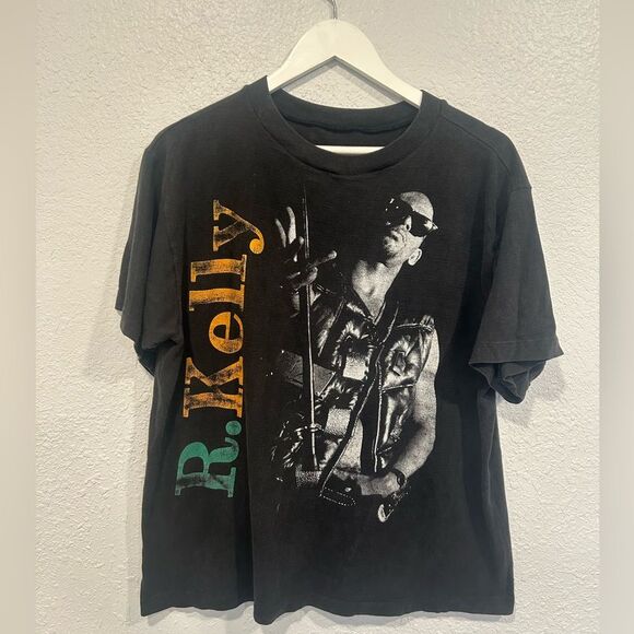 Shirts | Vintage R Kelly Play Rap Tshirt Size Xl 9s Rap Tee Rare | Poshmark